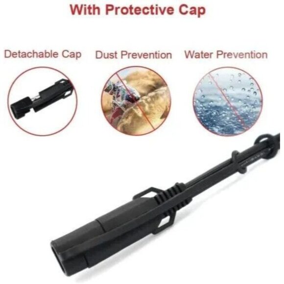 10X / Lot of Ten / Battery Tender Fused 12 Volt Ring Terminal Harness 2 Pin Sae - Picture 7 of 10